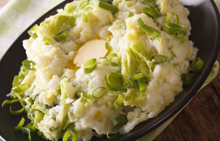 Easy Irish Recipes - Colcannon and Cream O' Cabbage